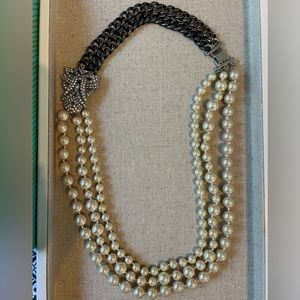 Stella & Dot Daisy Pearl Necklace